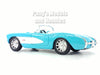 1957 Chevrolet Corvette - BLUE - 1/24 Diecast Metal Model by Welly