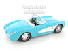 1957 Chevrolet Corvette - BLUE - 1/24 Diecast Metal Model by Welly