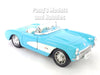 1957 Chevrolet Corvette - BLUE - 1/24 Diecast Metal Model by Welly