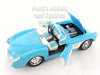 1957 Chevrolet Corvette - BLUE - 1/24 Diecast Metal Model by Welly