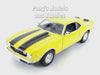 1968 Chevy Camaro Z28 - Yellow - 1/24  Scale Diecast Metal Model by Maisto