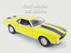 1968 Chevy Camaro Z28 - Yellow - 1/24  Scale Diecast Metal Model by Maisto