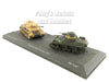 Panzer IV vs M3 Lee SET of 2 - Tunisia 1943 1/72 Scale Diecast Model by Salvat