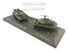 Type 59 vs M41 Walker Bulldog SET of 2 - Dong Ha - Vietnam 1972 1/72 Scale Diecast Model by Salvat