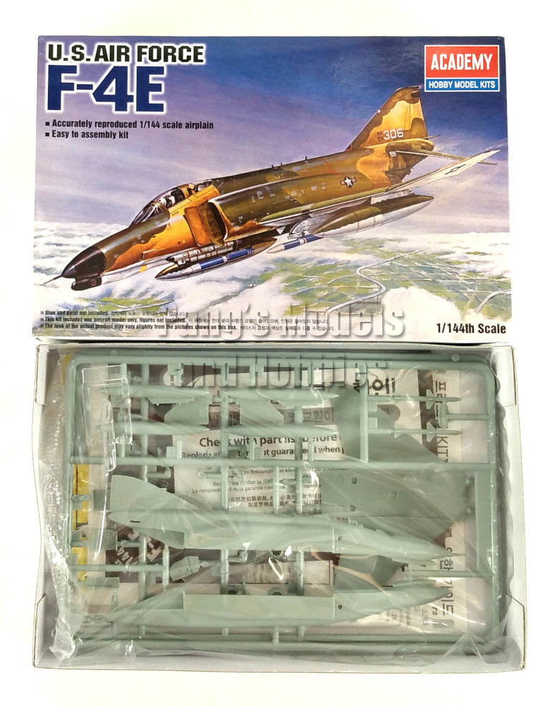 Phantom Model Kit McDonnell Douglas F-4 F-4E Phantom II US Air Force - USAF 1/144 Scale ...