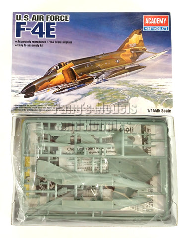 McDonnell Douglas F-4 F-4E Phantom II US Air Force - USAF 1/144 Scale Plastic Model Kit (Assembly Required) by Academy
