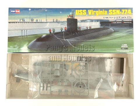 USS Virginia SSN-774 Nuclear Submarine US NAVY - 1/350 Scale Model Kit Assembly Needed - Hobby Boss