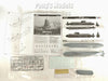 HMS Astute Nuclear Attack Submarine - Royal Navy - 1/350 Scale Model Kit Assembly Needed - Hobby Boss