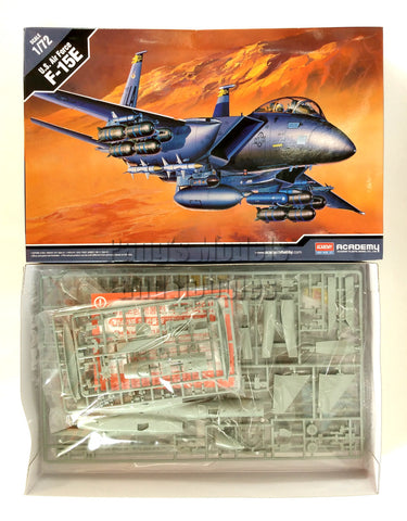 McDonnell Douglas Boeing F-15 F-15E Strike Eagle 461st TFTS, Luke AB, USAF 1/72 Scale Plastic Model Kit (Assembly Required) by Academy