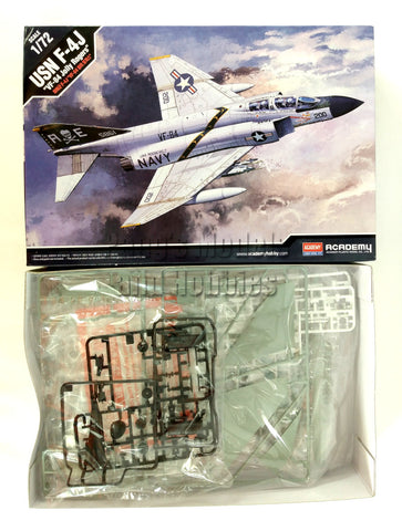 McDonnell Douglas F-4J F-4 Phantom II VF-84 "Jolly Rogers" US NAVY 1/72 Scale Plastic Model Kit (Assembly Required) by Academy