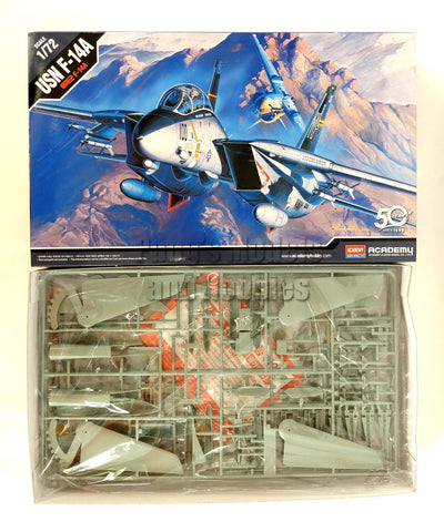 Grumman F-14 F-14A Tomcat VF-51 "Screaming Eagles". US NAVY 1/72 Scale Plastic Model Kit (Assembly Required) by Academy