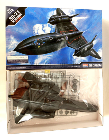 Lockheed SR-71 Blackbird USAF 1/72 Scale Plastic Model Kit (Assembly Required) by Academy