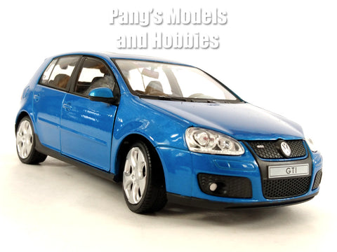 Volkswagen VW Golf GTI - Blue 1/24 Diecast Metal Model by Cararama