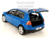 Volkswagen VW Golf GTI - Blue 1/24 Diecast Metal Model by Cararama