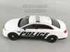 Ford Police Interceptor - White 1/24 Diecast Metal Model by Welly