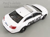 Ford Police Interceptor - White 1/24 Diecast Metal Model by Welly