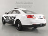 Ford Police Interceptor - White 1/24 Diecast Metal Model by Welly