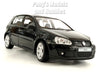 Volkswagen VW Golf GTI - Black 1/24 Diecast Metal Model by Cararama