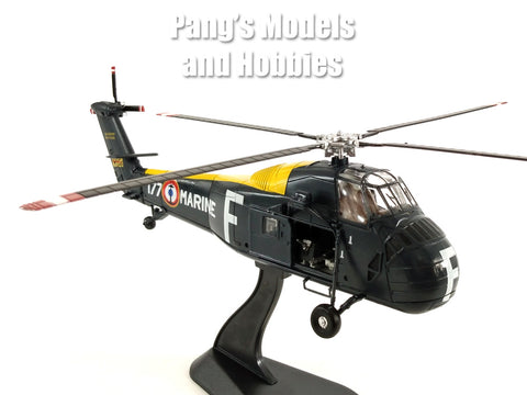 Sikorsky UH-34D Choctaw Helicopter - French Naval Aviation, 1964 - 1/72 Scale Diecast Helicopter Model