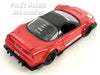 5.5 inch 2002 Honda NSX Type-R J-Spec - RED - 1/32 Scale Diecast Metal Model by Jada