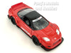 5.5 inch 2002 Honda NSX Type-R J-Spec - RED - 1/32 Scale Diecast Metal Model by Jada