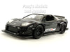 5.5 inch 2002 Honda NSX Type-R J-Spec - BLACK - 1/32 Scale Diecast Metal Model by Jada