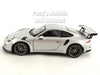 2016 Porsche 911 991.1 GT3 - Silver - 1/24 Diecast Metal Model by Welly