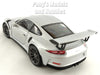 2016 Porsche 911 991.1 GT3 - Silver - 1/24 Diecast Metal Model by Welly