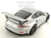 2016 Porsche 911 991.1 GT3 - Silver - 1/24 Diecast Metal Model by Welly