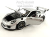 2016 Porsche 911 991.1 GT3 - Silver - 1/24 Diecast Metal Model by Welly