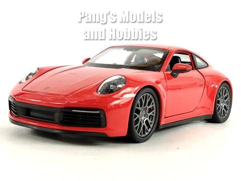 2019 Porsche 911  992 Carrera 4S 4 1/24 Diecast Metal Model by Welly