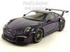 2016 Porsche 911 991.1 GT3 - Purple - 1/24 Diecast Metal Model by Welly