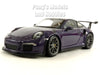 2016 Porsche 911 991.1 GT3 - Purple - 1/24 Diecast Metal Model by Welly