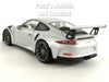 2016 Porsche 911 991.1 GT3 - Silver - 1/24 Diecast Metal Model by Welly