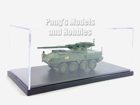 M1128 Mobile Gun System - Stryker - US ARMY - with Display Case 1/72 Scale Diecast Model by Dragon