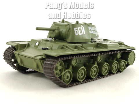 KV-1 Heavy Tank - Russian - Soviet Army - Green 1/72 Scale Die-cast Model by Eaglemoss