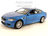 5 inch BMW M5 - Blue - 1/40 Scale Diecast Metal Model by Unifortune