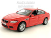 5 inch BMW M5 - Red - 1/40 Scale Diecast Metal Model by Unifortune