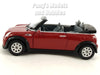 Mini Cooper S Convertible 1/28 Scale Diecast Metal Model by Kinsmart - Red