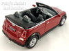 Mini Cooper S Convertible 1/28 Scale Diecast Metal Model by Kinsmart - Red