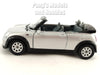 Mini Cooper S Convertible 1/28 Scale Diecast Metal Model by Kinsmart - SILVER