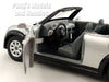 Mini Cooper S Convertible 1/28 Scale Diecast Metal Model by Kinsmart - SILVER
