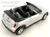 Mini Cooper S Convertible 1/28 Scale Diecast Metal Model by Kinsmart - SILVER