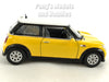 Mini Cooper S 1/28 Scale Diecast Metal Model by Kinsmart - Yellow