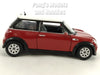 Mini Cooper S 1/28 Scale Diecast Metal Model by Kinsmart - Red