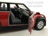 Mini Cooper S 1/28 Scale Diecast Metal Model by Kinsmart - Red