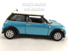 Mini Cooper S 1/28 Scale Diecast Metal Model by Kinsmart - Blue