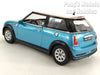 Mini Cooper S 1/28 Scale Diecast Metal Model by Kinsmart - Blue