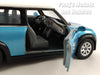 Mini Cooper S 1/28 Scale Diecast Metal Model by Kinsmart - Blue