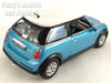 Mini Cooper S 1/28 Scale Diecast Metal Model by Kinsmart - Blue